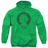 CURIOUS GEORGE/CLASSIC WINK - ADULT PULLOVER HOODIE - KELLY GREEN - 2X  KELLY GREEN