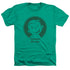 CURIOUS GEORGE/CLASSIC WINK - ADULT HEATHER - KELLY GREEN