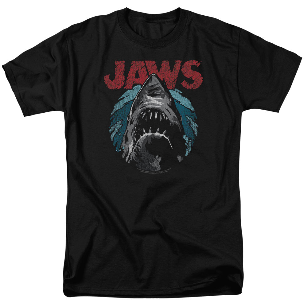 JAWS/WATER CIRCLE - S/S ADULT 18/1  -  BLACK