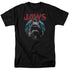 JAWS/WATER CIRCLE - S/S ADULT 18/1  -  BLACK