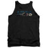 JAWS/LOGO CUTOUT - ADULT TANK - BLACK