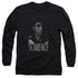 SCARFACE/B&W TONY -  L/S ADULT 18/1  - BLACK