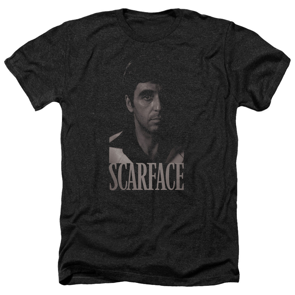 SCARFACE/B&W TONY - ADULT HEATHER - BLACK