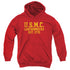 US MARINE CORPS/LEATHERNECKS - YOUTH PULLOVER HOODIE - RED