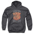 US MARINE CORPS/DEVIL DOGS - YOUTH PULLOVER HOODIE - CHARCOAL