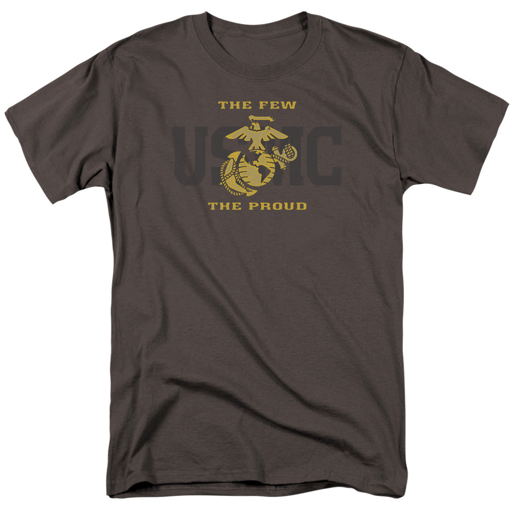 US MARINE CORPS/SPLIT TAG - S/S ADULT 18/1 - CHARCOAL