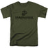 US MARINE CORPS/DISTRESSED LOGO - S/S ADULT 18/1 - MILITARY GREEN