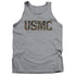US MARINE CORPS/USMC CAMO FILL - ADULT TANK - ATHLETIC HEATHER