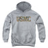 US MARINE CORPS/USMC CAMO FILL - YOUTH PULLOVER HOODIE - ATHLETIC HEATHER