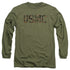 US MARINE CORPS/USMC CAMO FILL - L/S ADULT 18/1 - MILITARY GREEN