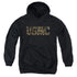 US MARINE CORPS/USMC CAMO FILL - YOUTH PULLOVER HOODIE - BLACK