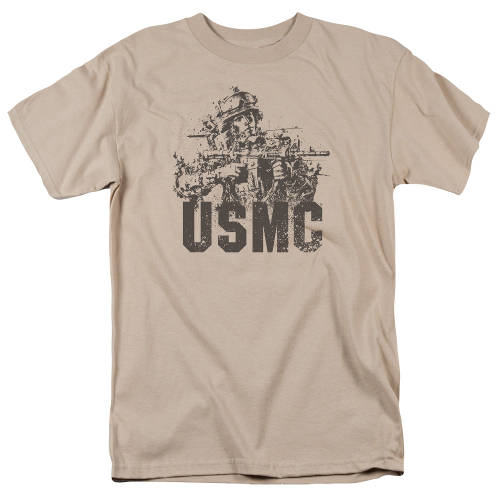 US MARINE CORPS/STATUE - S/S ADULT 18/1 - SAND