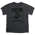 US MARINE CORPS/FOR LIFE - S/S YOUTH 18/1 - CHARCOAL
