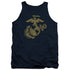 US MARINE CORPS/GOLD EMBLEM - ADULT TANK - NAVY