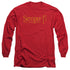 US MARINE CORPS/SEMPER FI - L/S ADULT 18/1 - RED