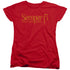 US MARINE CORPS/SEMPER FI - S/S WOMENS TEE - RED