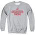 US MARINE CORPS/MARINE FAMILY - ADULT CREWNECK SWEATSHIRT - ATHLETIC HEATHER