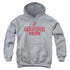 US MARINE CORPS/MARINE FAMILY - YOUTH PULLOVER HOODIE - ATHLETIC HEATHER