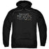 FANTASTIC BEASTS/LOGO - ADULT PULLOVER HOODIE - BLACK