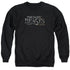 FANTASTIC BEASTS/LOGO - ADULT CREWNECK SWEATSHIRT - BLACK