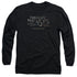FANTASTIC BEASTS/LOGO -  L/S ADULT 18/1  - BLACK
