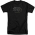 FANTASTIC BEASTS/LOGO - S/S ADULT TALL 18/1 - BLACK