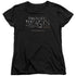 FANTASTIC BEASTS/LOGO - S/S WOMENS TEE - BLACK