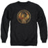 FANTASTIC BEASTS/MAGICAL CONGRESS CREST - ADULT CREWNECK SWEATSHIRT - BLACK