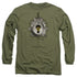 FANTASTIC BEASTS/MUGGLE WORTHY -  L/S ADULT 18/1  - MILITARY GREEN
