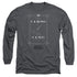 FANTASTIC BEASTS/CURSE IT -  L/S ADULT 18/1  - CHARCOAL