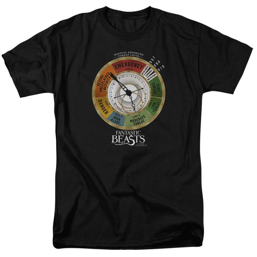 FANTASTIC BEASTS/THREAT GAUGE - S/S ADULT 18/1 - BLACK