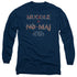 FANTASTIC BEASTS/UK US NO MAJ -  L/S ADULT 18/1  - NAVY