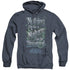 FANTASTIC BEASTS/UNNATURAL - ADULT HEATHER HOODIE - NAVY