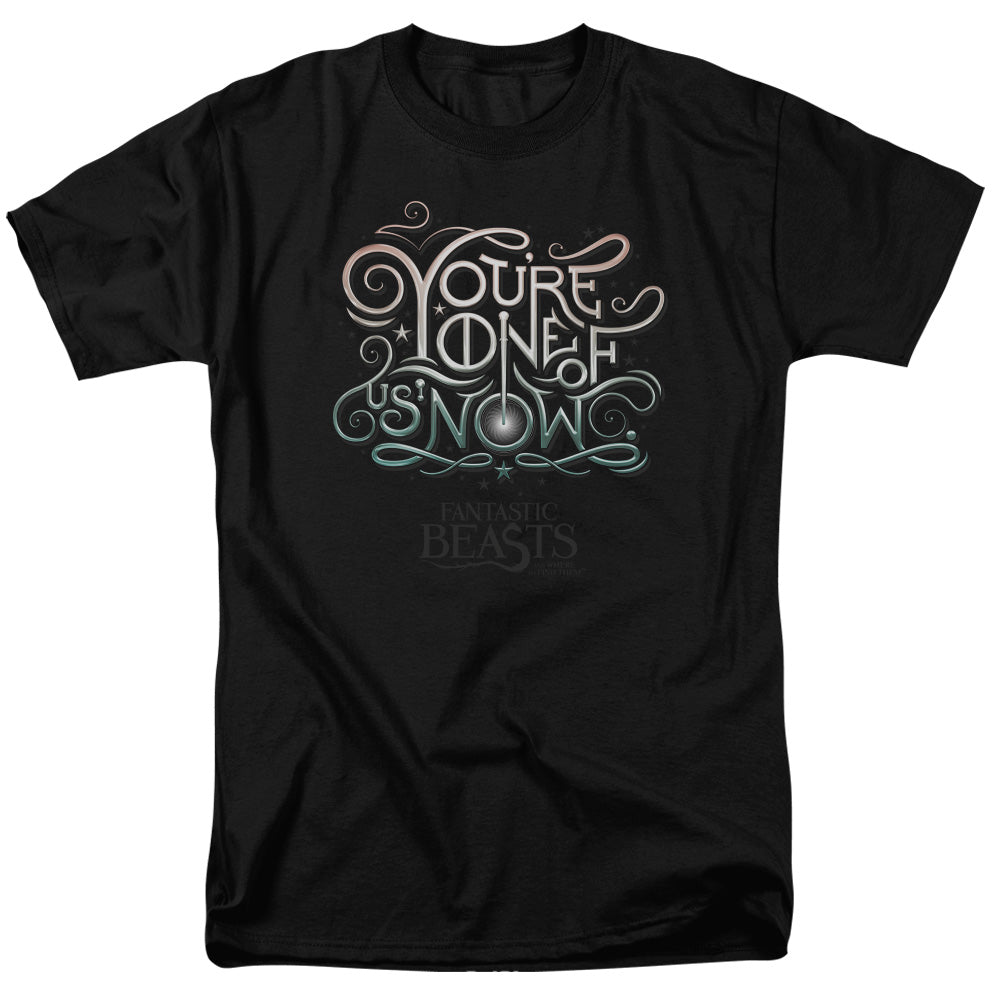 FANTASTIC BEASTS/ONE OF US - S/S ADULT 18/1 - BLACK