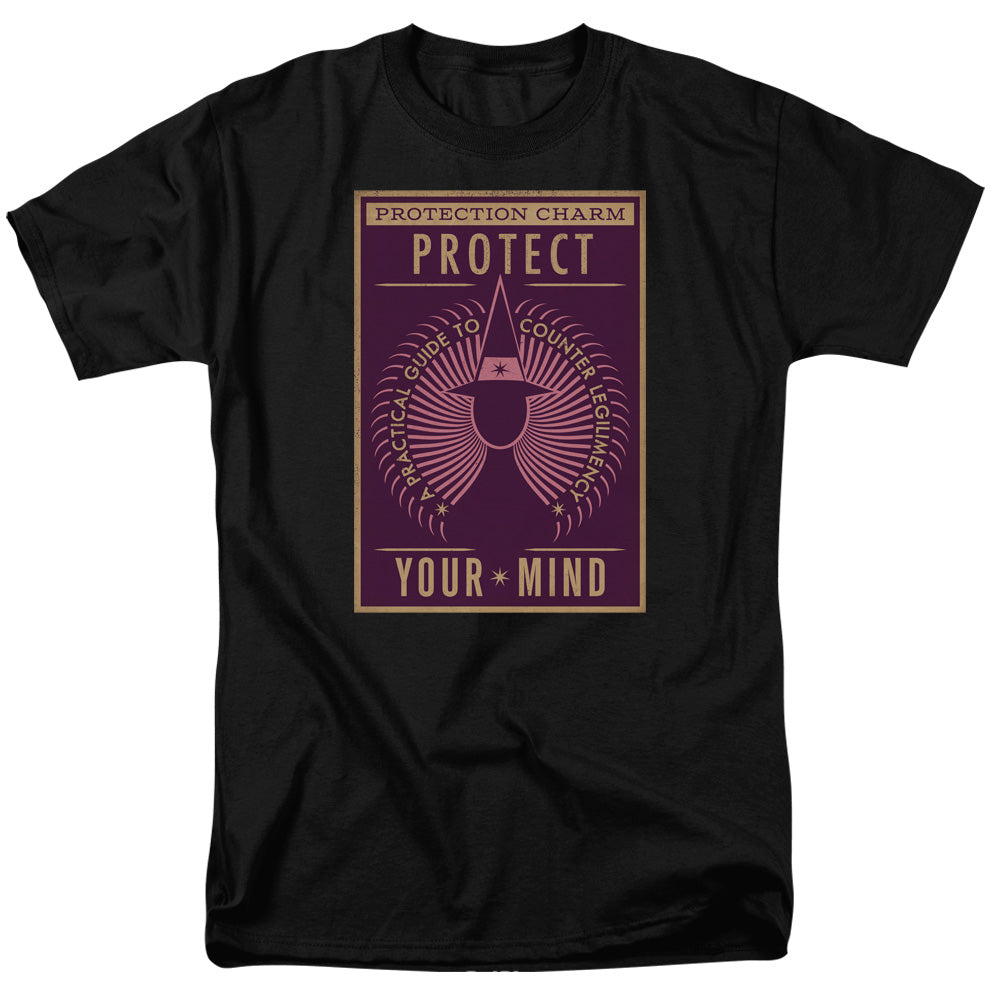 FANTASTIC BEASTS/PROTECT YOUR MIND - S/S ADULT 18/1 - BLACK