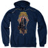 FANTASTIC BEASTS/NEWT SCAMANDER - ADULT PULLOVER HOODIE - NAVY