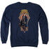 FANTASTIC BEASTS/NEWT SCAMANDER - ADULT CREWNECK SWEATSHIRT - NAVY