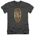 FANTASTIC BEASTS/SCAMANDER MONOGRAM - S/S ADULT V-NECK 30/1 - CHARCOAL
