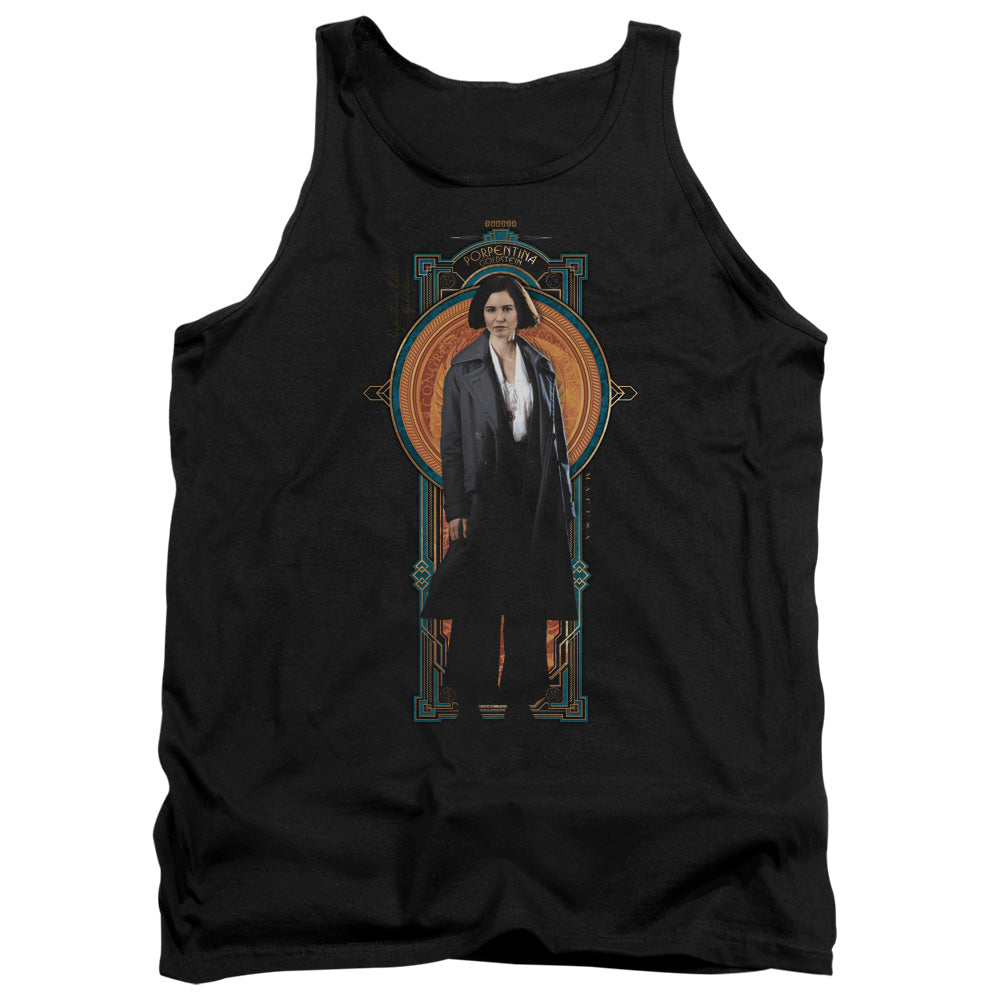 FANTASTIC BEASTS/PORPENTINA GOLDSTEIN - ADULT TANK - BLACK