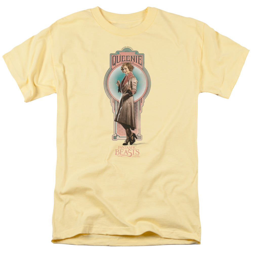 FANTASTIC BEASTS/QUEENIE - S/S ADULT 18/1 - BANANA