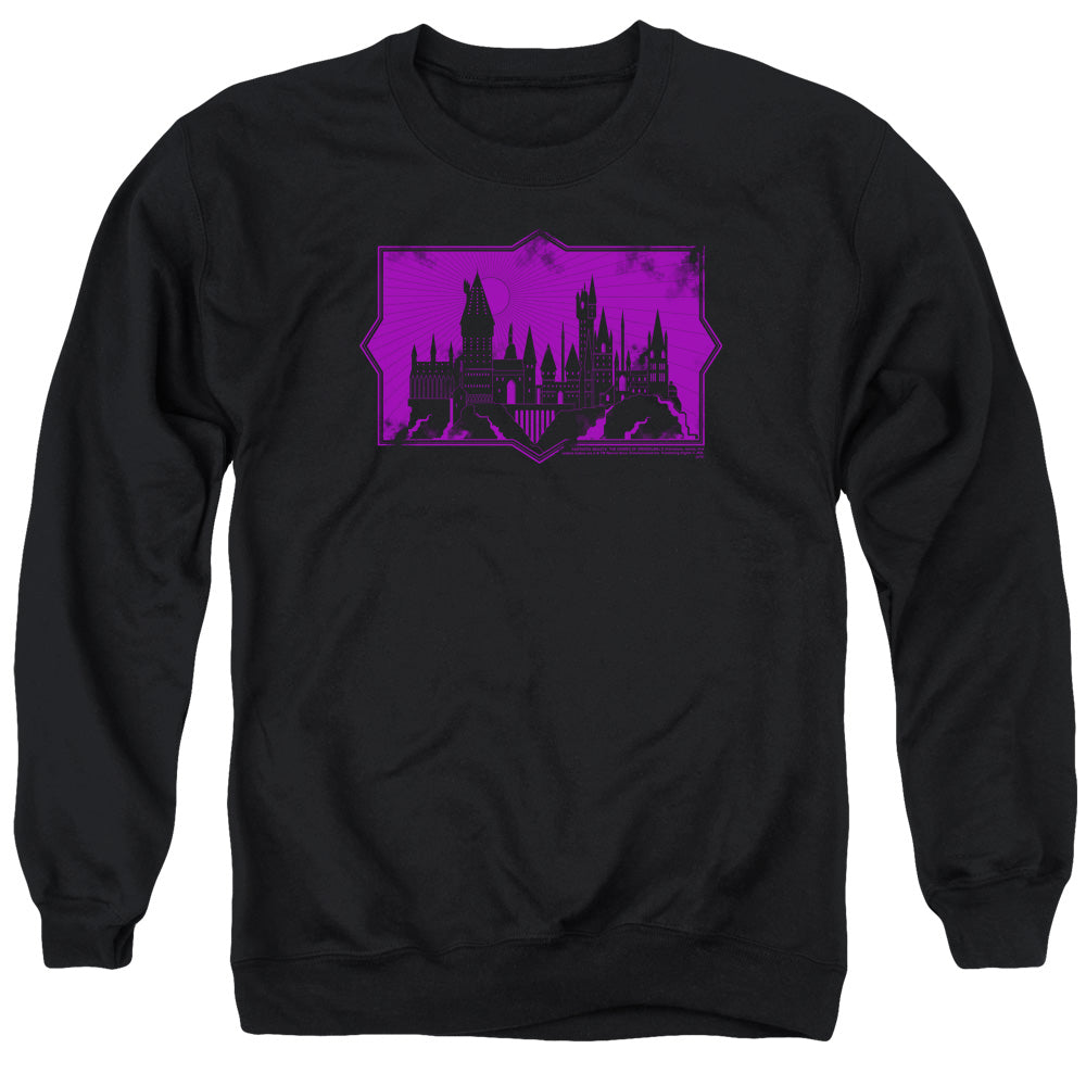 FANTASTIC BEASTS 2/HOGWARTS SILHOUETTE - ADULT CREWNECK SWEATSHIRT - BLACK