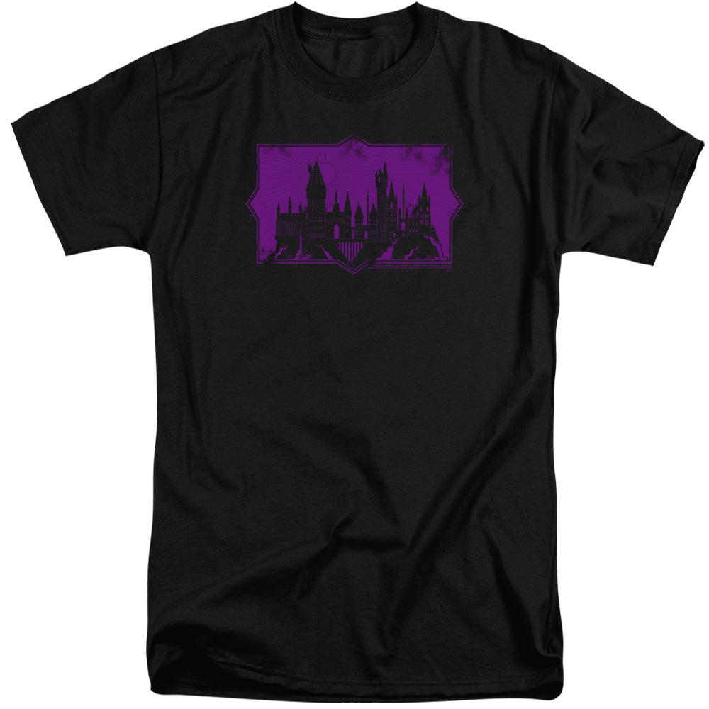 FANTASTIC BEASTS 2/HOGWARTS SILHOUETTE - S/S ADULT TALL 18/1 - BLACK