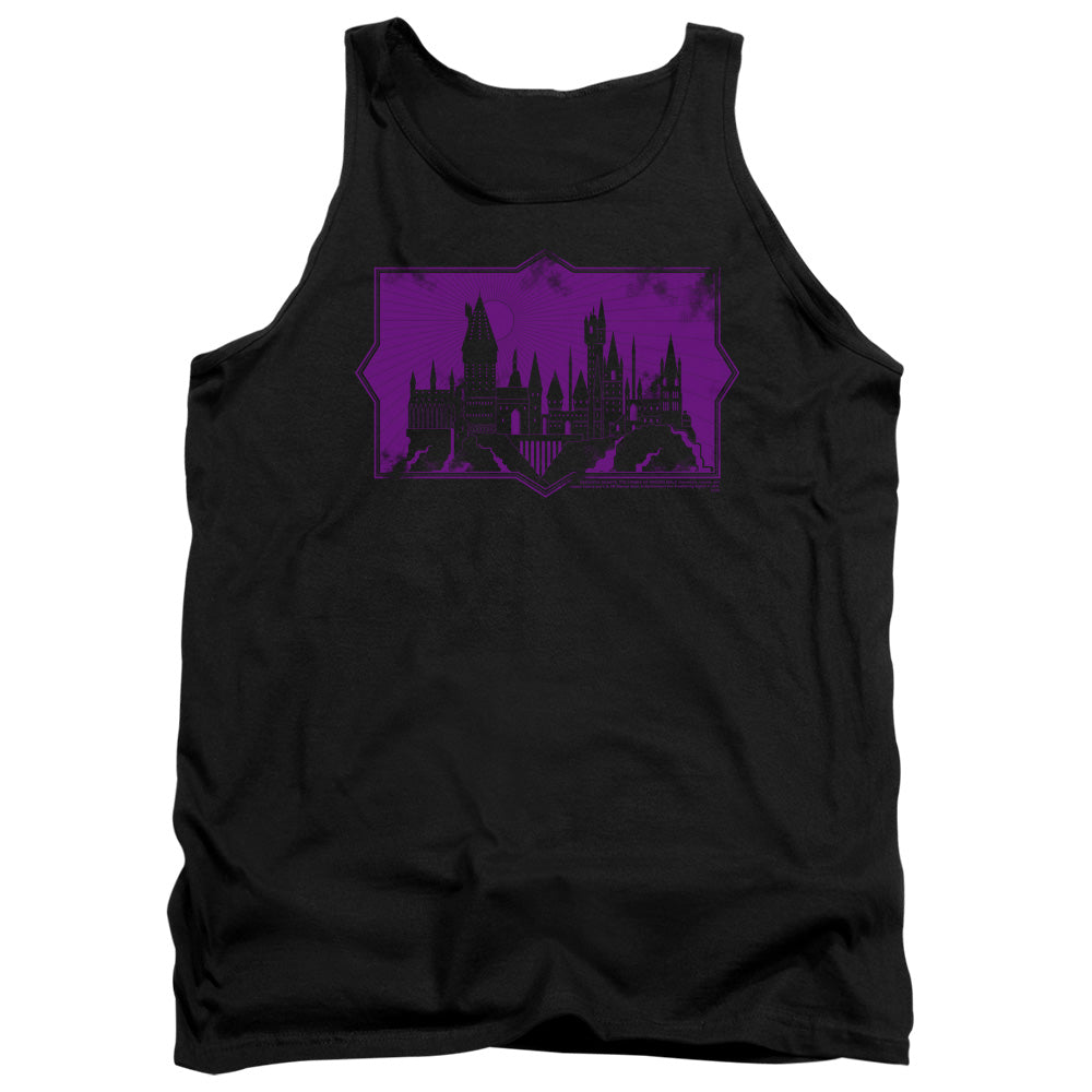 FANTASTIC BEASTS 2/HOGWARTS SILHOUETTE - ADULT TANK - BLACK