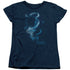 FANTASTIC BEASTS 2/NEWT SILHOUETTE - S/S WOMENS TEE - NAVY