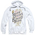FANTASTIC BEASTS 2/BLINKERED PEOPLE - ADULT PULLOVER HOODIE - WHITE