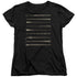 FANTASTIC BEASTS 2/WANDS - S/S WOMENS TEE - BLACK