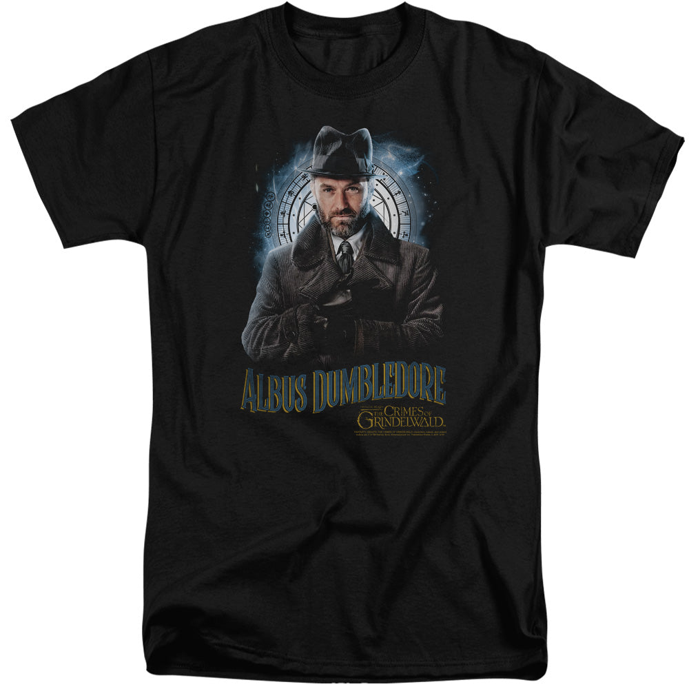 FANTASTIC BEASTS 2/DUMBLEDORE - S/S ADULT TALL 18/1 - BLACK