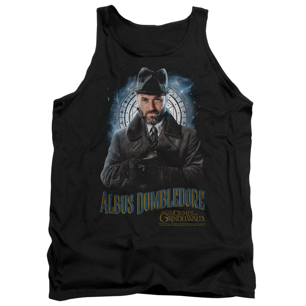 FANTASTIC BEASTS 2/DUMBLEDORE - ADULT TANK - BLACK