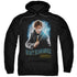 FANTASTIC BEASTS 2/SCAMANDER MONOGRAM - ADULT PULLOVER HOODIE - BLACK