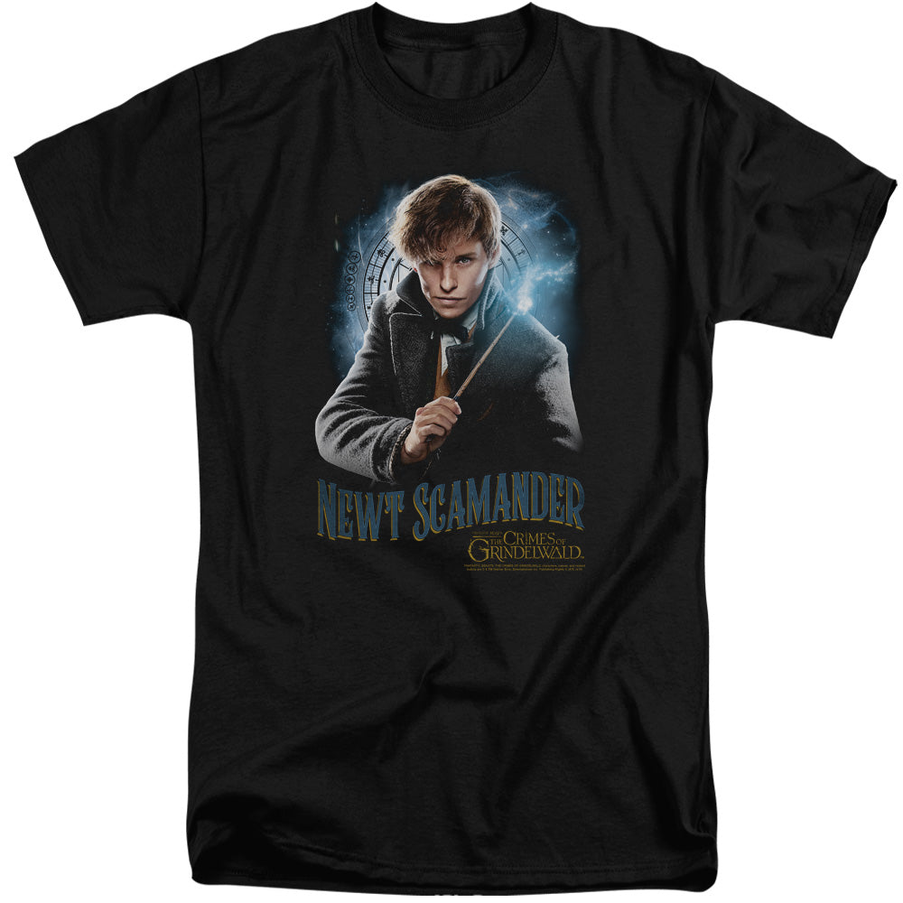 FANTASTIC BEASTS 2/SCAMANDER MONOGRAM - S/S ADULT TALL 18/1 - BLACK